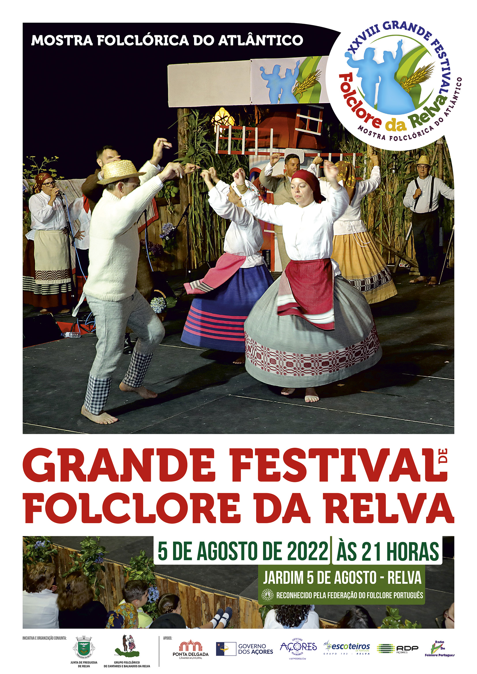 XXVIII Grande Festival de Folclore da Relva - CCA Centro de Conhecimento  dos AÃ§ores